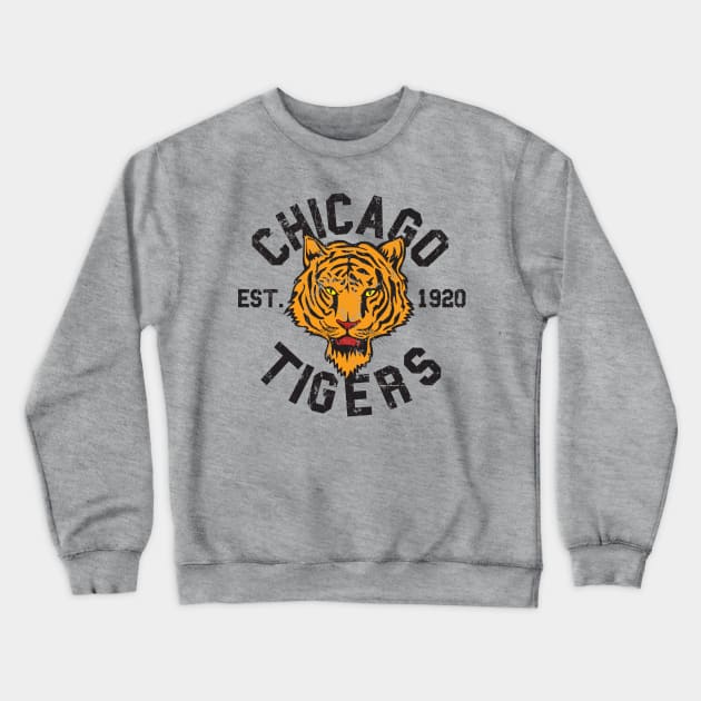 Chicago Tigers Crewneck Sweatshirt by MindsparkCreative